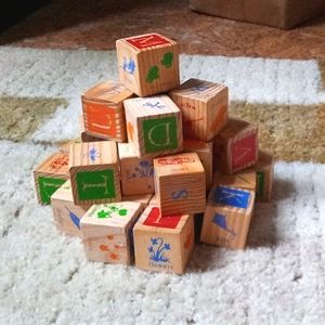 Vintage Winnie the Pooh Blocks